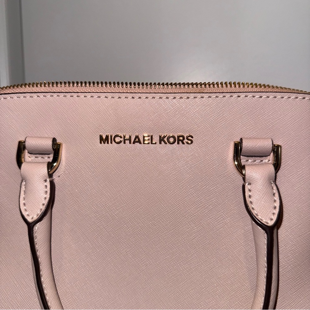 Light Pink Large Dome Satchel Michael Kors - Picture 7 of 11